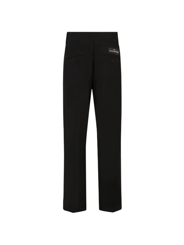 John Richmond pantaloni bambino Vinko gamba dritta nero RBA25132PA BLACK John RICHMOND