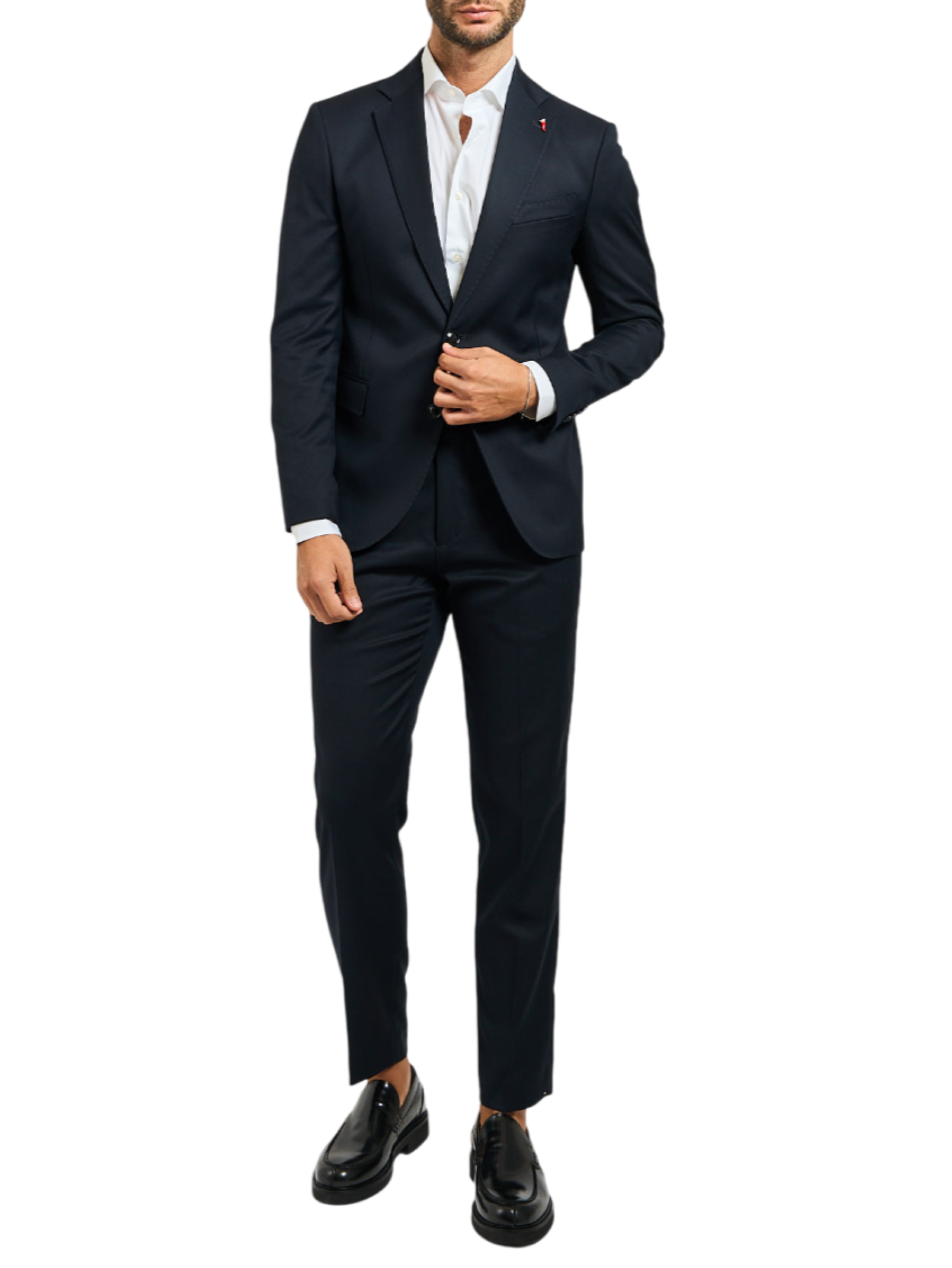 Mulish abito uomo monopetto blu scuro TEXAS-AB7200 BLU MULISH