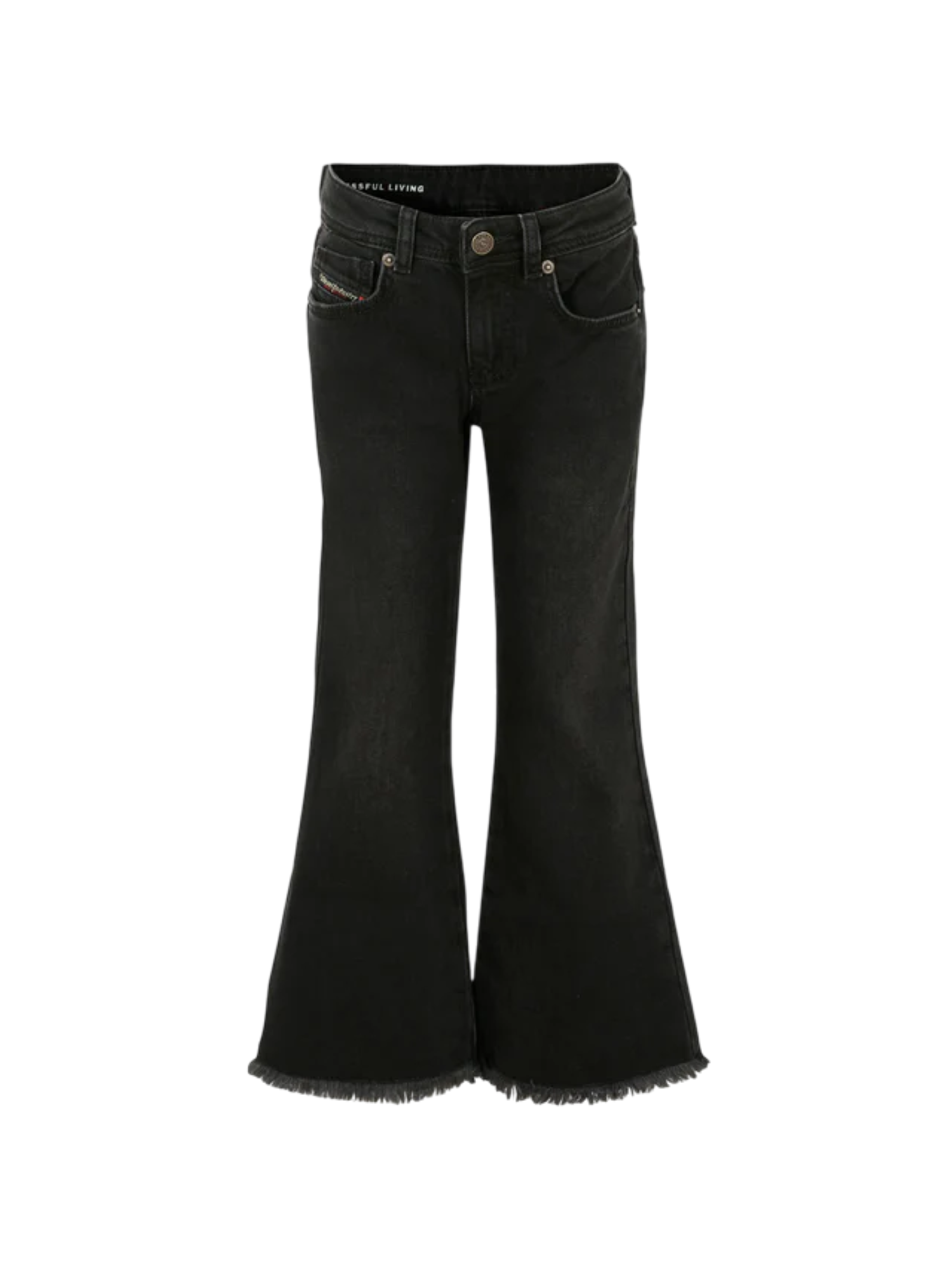 Diesel jeans a zampa D-prilla lavaggio nero J02508-KXBMV K02 DIESEL