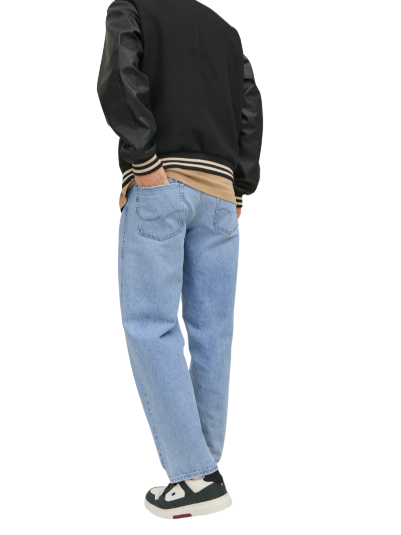 Jack&Jones jeans uomo Loose Eddie lavaggio blu 12202489 SBD911 JACK&JONES