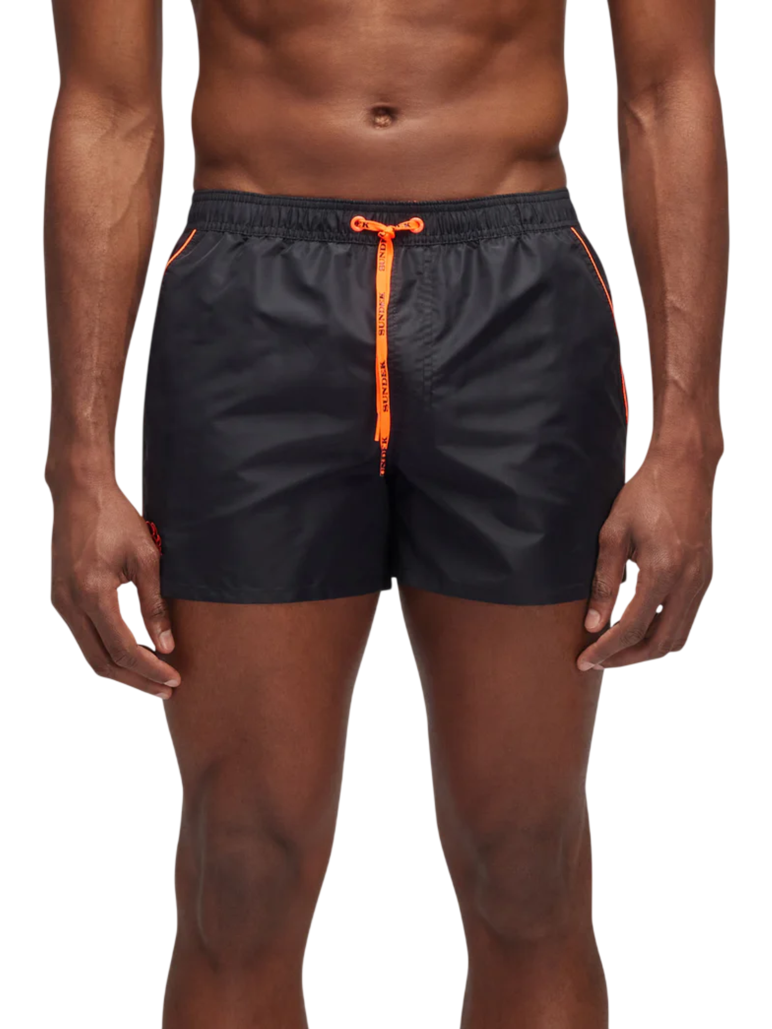 Sundek boxer mare uomo con logo nero M700BDTA100 00401 SUNDEK