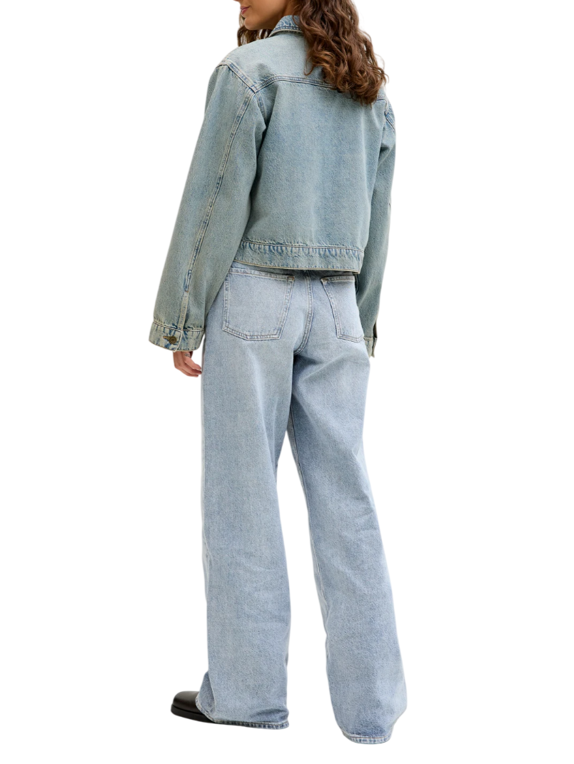 Jjxx jeans donna wide leg lavaggio blu chiaro 12289142 R400 JJXX