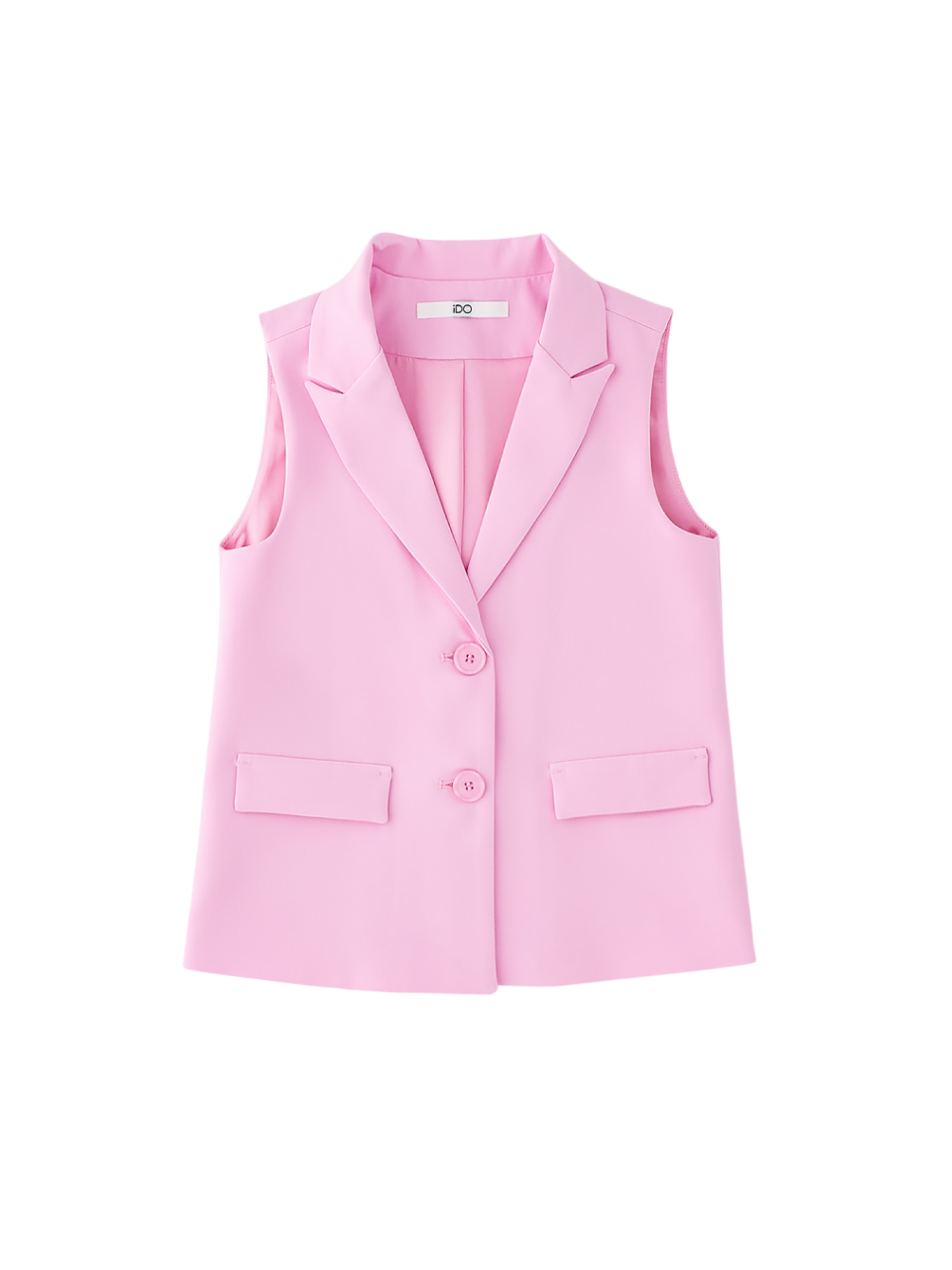 iDo gilet bambina con tasche rosa 4G400 2419 iDO