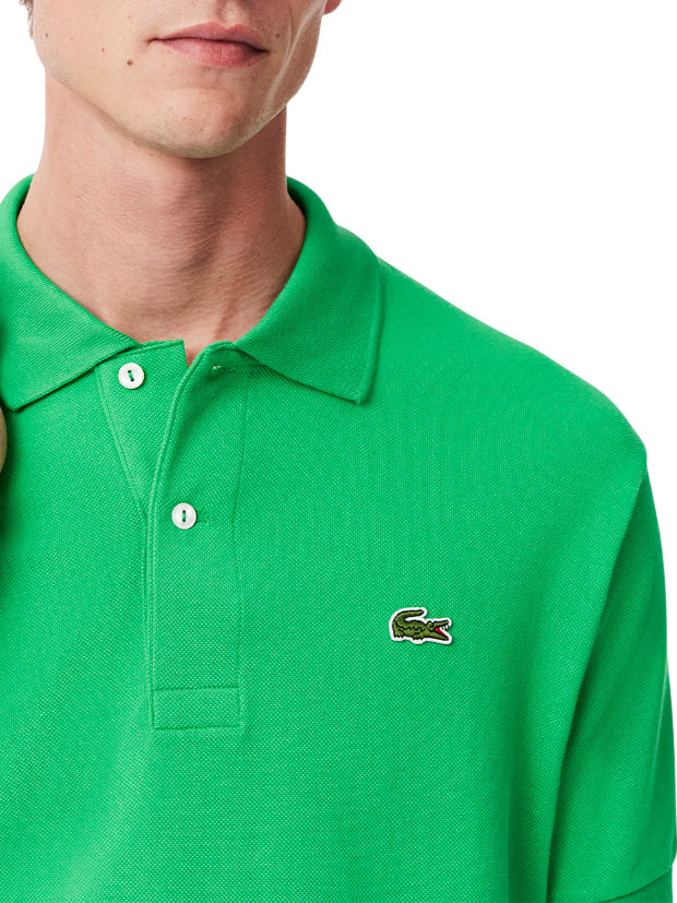 Lacoste polo manica corta 12.12 in piquè verde 1212 SIW LACOSTE