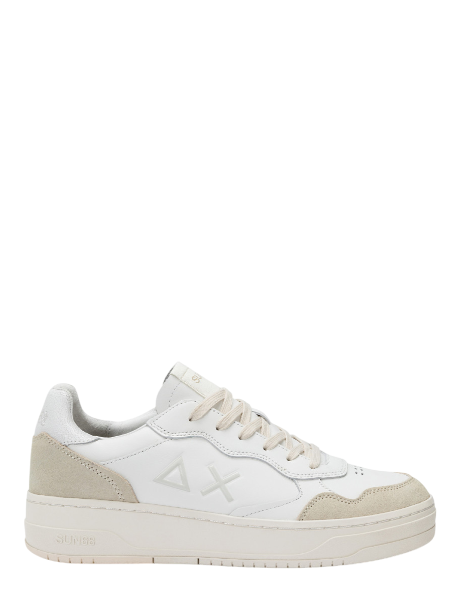 Sun68 sneakers uomo Big Basket bianco Z45148 BIANCO SUN68