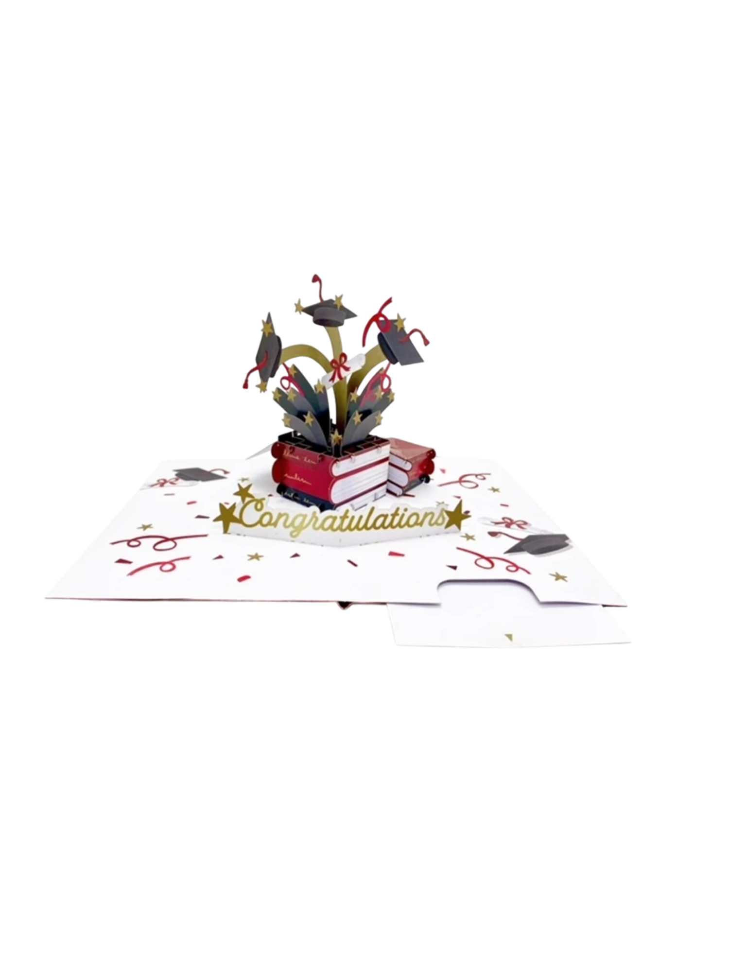 Origamo biglietto di auguri handmade laurea KP081 GRADUATION EXPLOSION ORIGAMO
