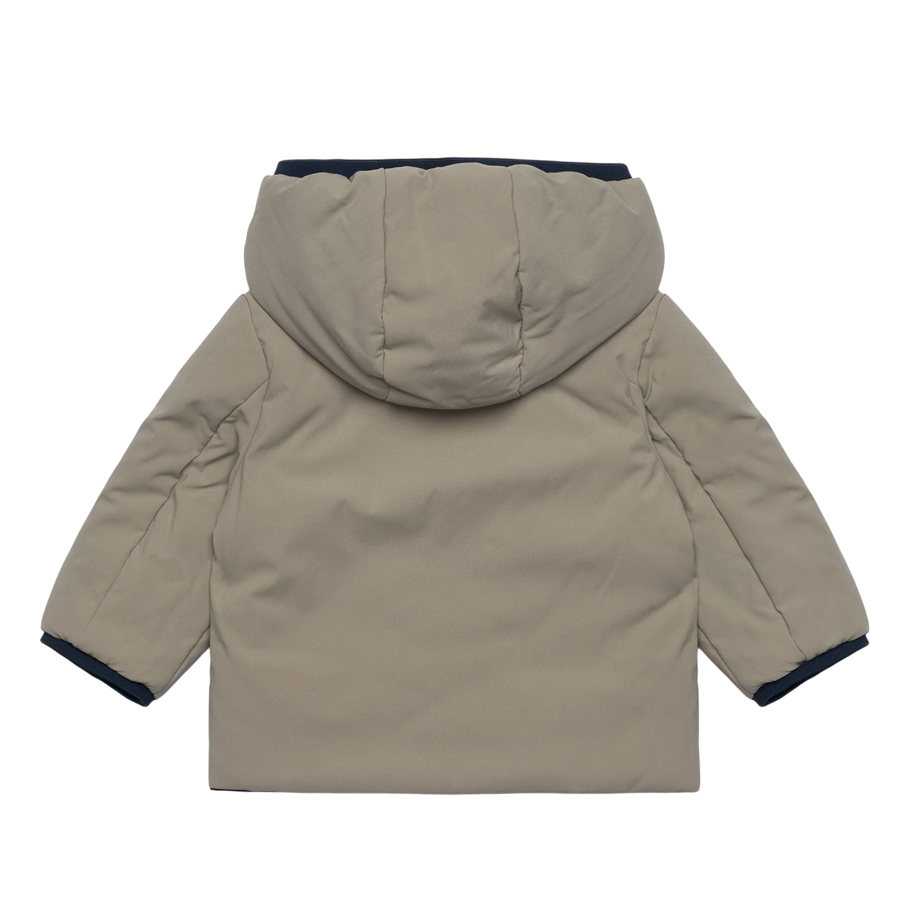 K-Way piumino neonato con cappuccio blu K71338W B3F K-WAY