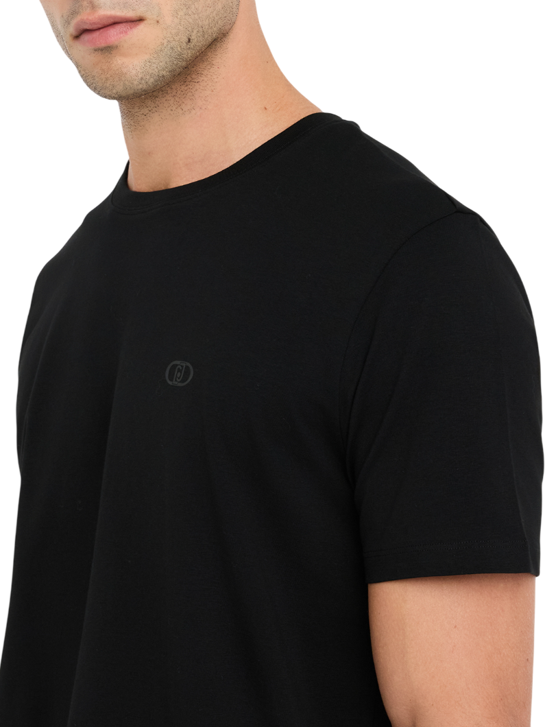 Liu Jo T-shirt manica corta uomo nero QXX078J4997 22222 LIU JO