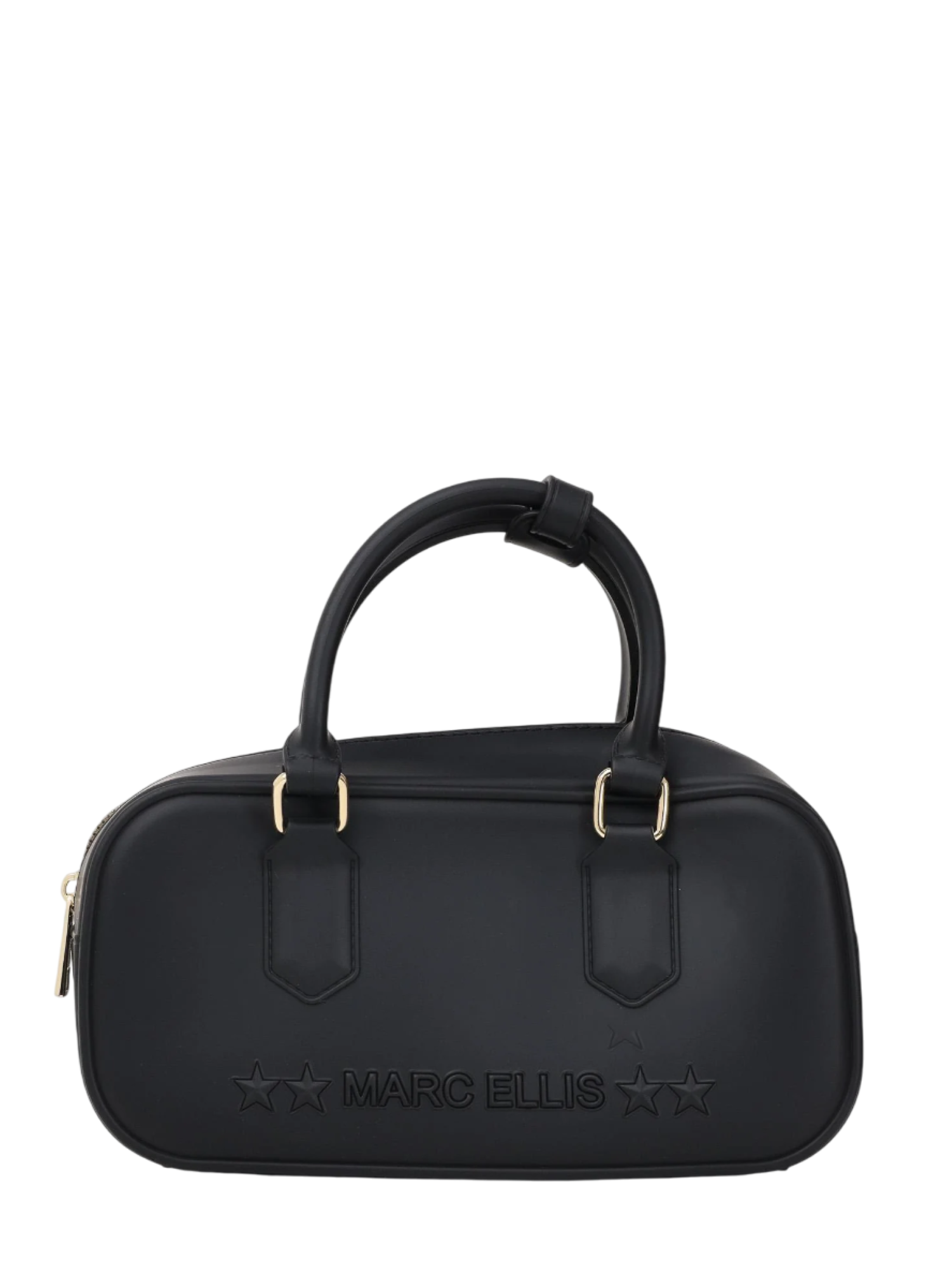 Marc Ellis borsa a mano Flat Stich nero FLAT STICH 25 BLACK-SILVER MARC ELLIS