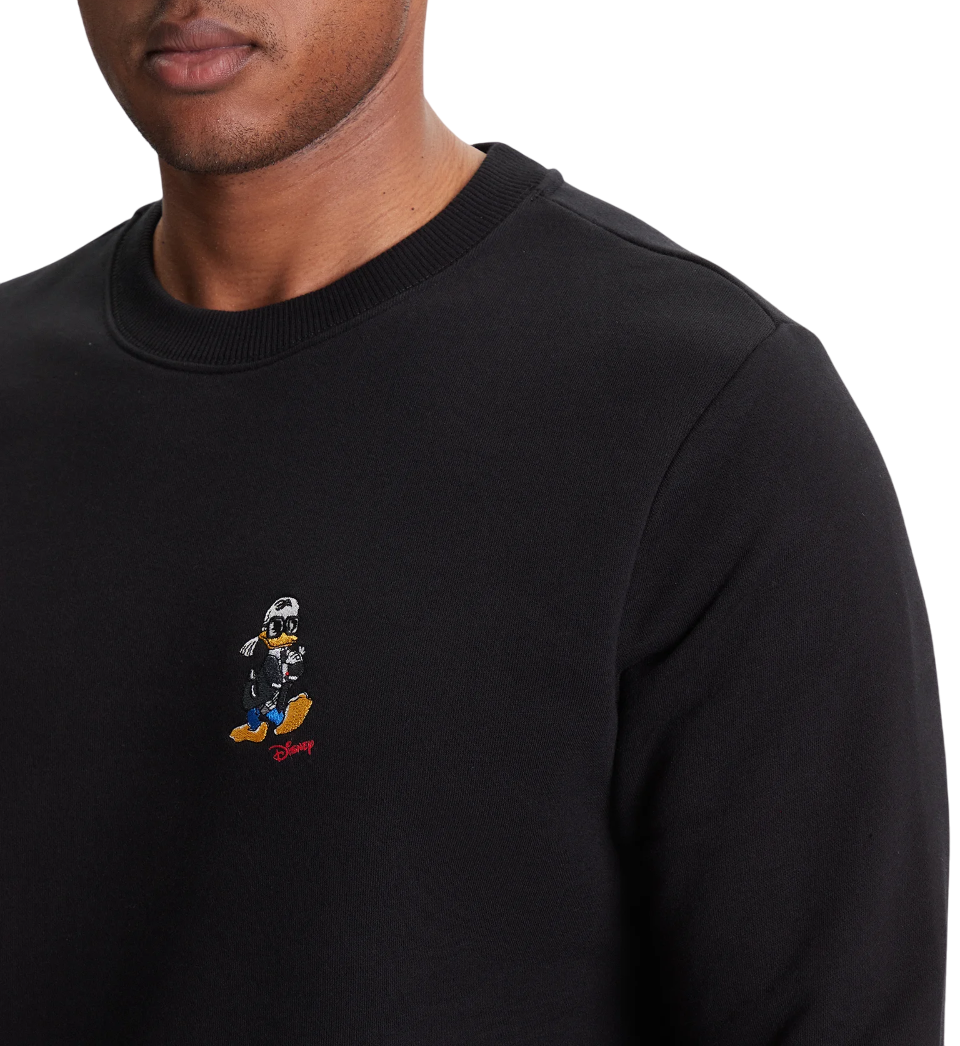 Karl Lagerfeld felpa uomo in pile nero 70509955393 990 KARL LAGERFELD