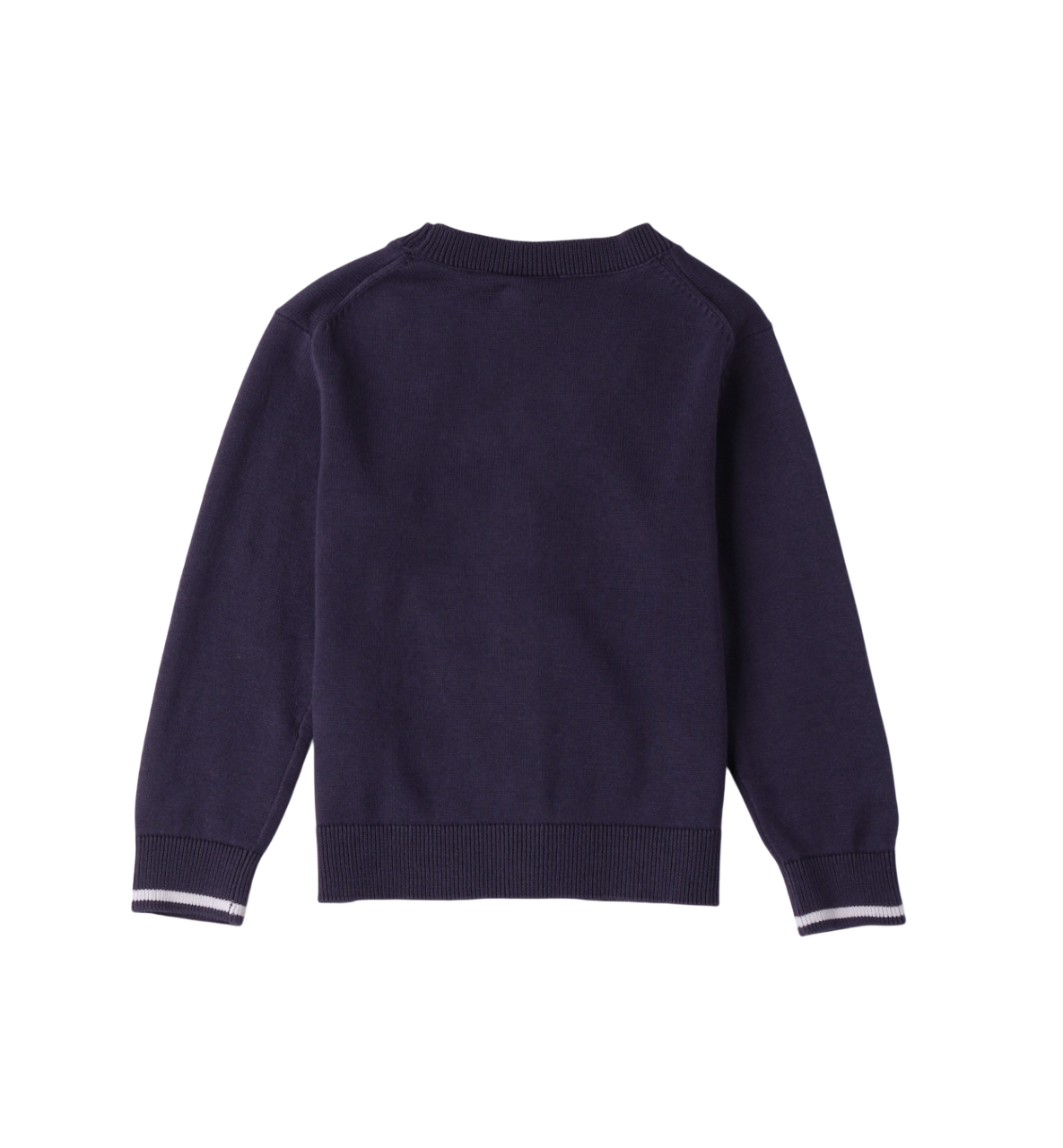 iDo cardigan in maglia scollo a V blu 4B221 3854 iDO