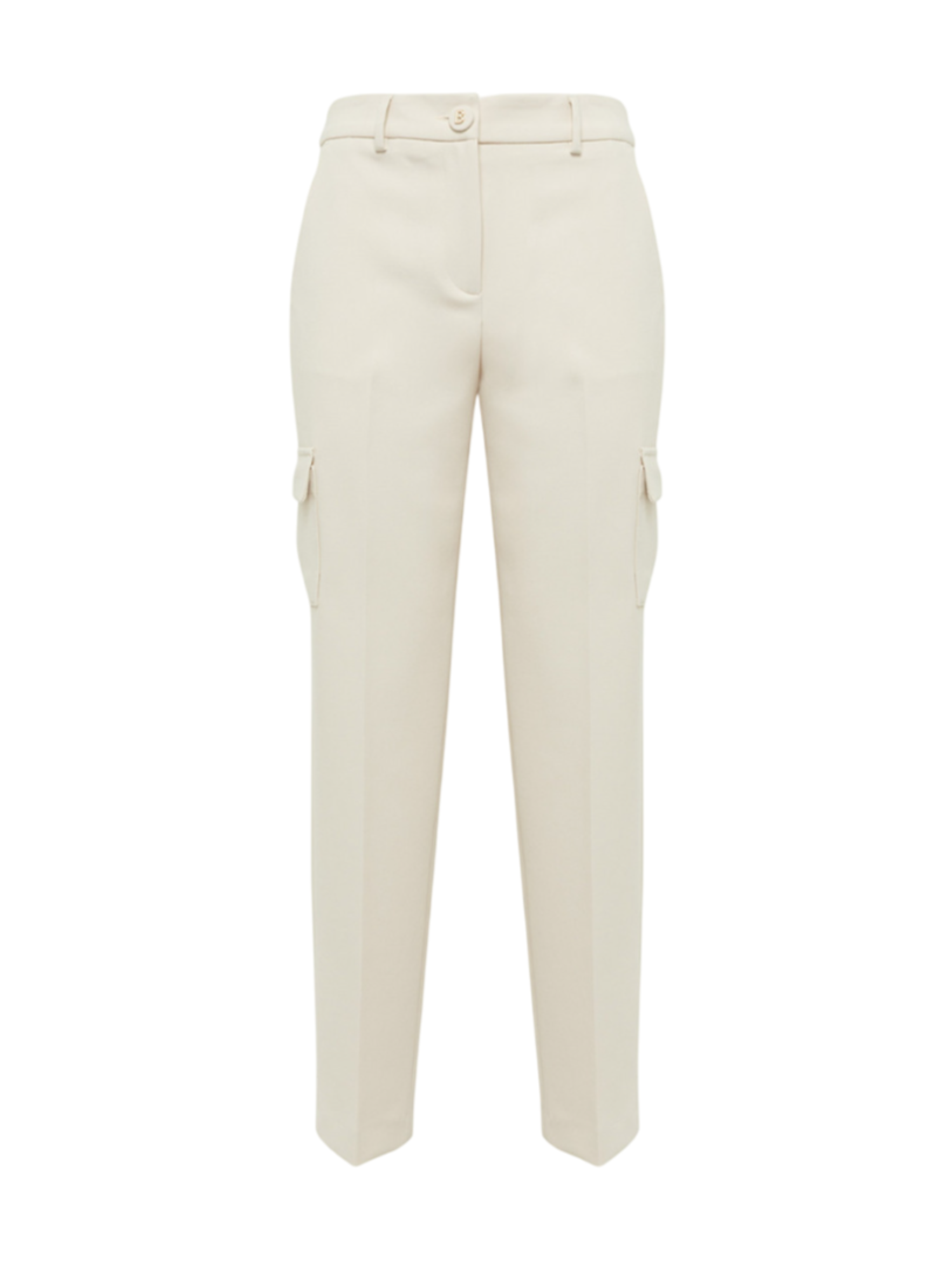 Blugirl pantaloni cargo in tessuto cady panna RF5282T3190 10110 BLUGIRL