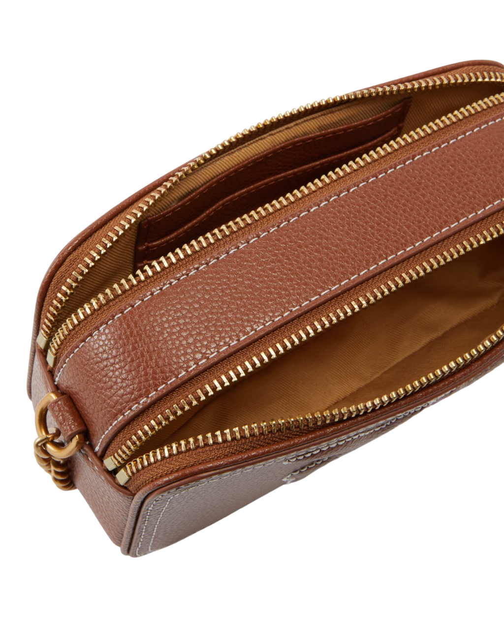 Pinko borsa Carrie in pelle martellata con logo Love Birds color cuoio 103799-A1LF L48Q PINKO