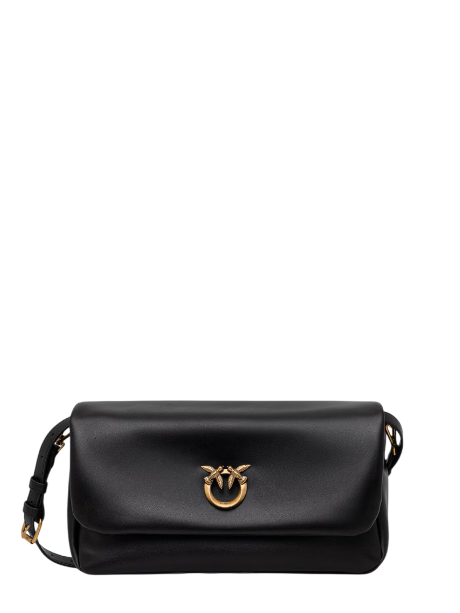 Pinko borsa a tracolla Click Soft Horizontal Handle Classic nero 106178-A0QO Z99Q PINKO