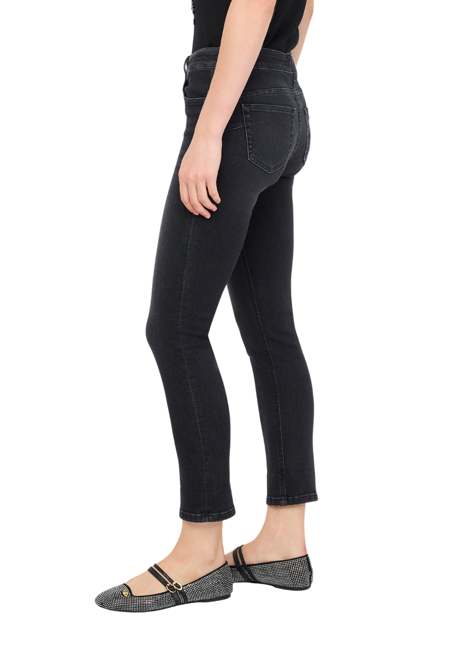 Liu Jo jeans Monroe skinny lavaggio nero UF5006D4797 87462 LIU JO