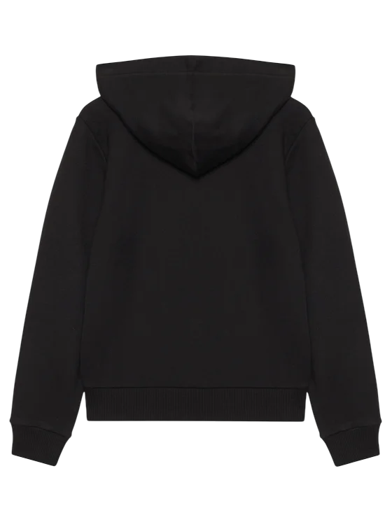 Calvin Klein Jeans felpa con cappuccio e zip unisex nero IU0IU00707 BEH Calvin Klein Jeans
