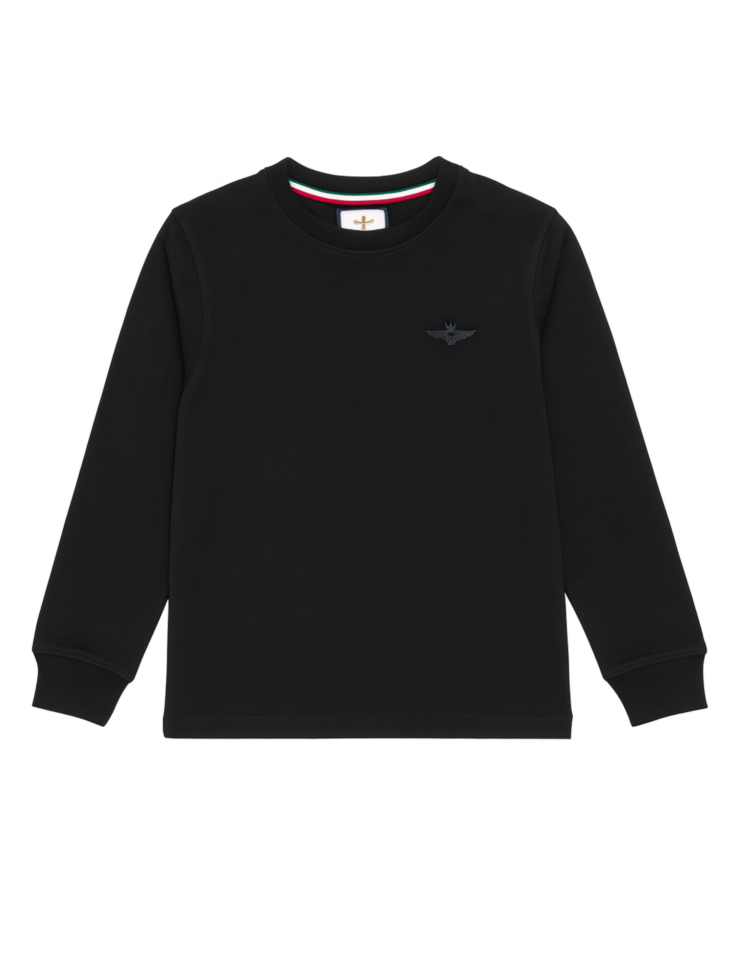 Aeronautica Militare T-shirt manica lunga bambino nero 252TS0055A N01 AERONAUTICA MILITARE