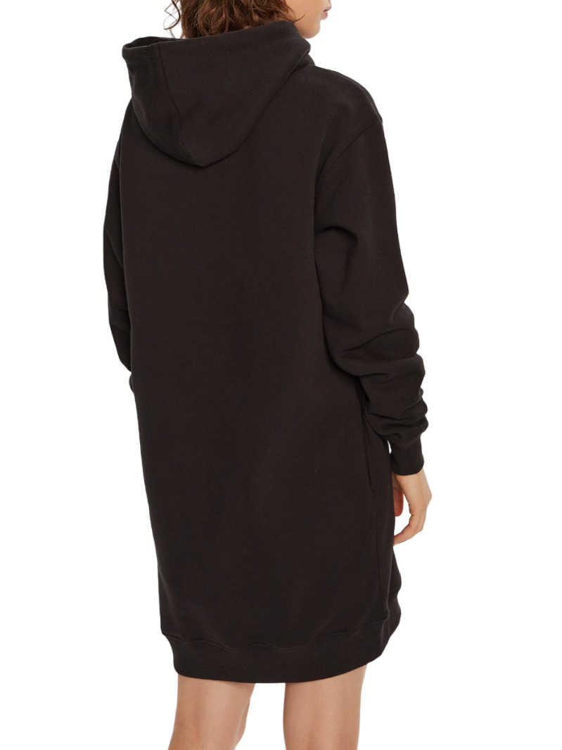 Calvin Klein Jeans abito in felpa con cappuccio nero J20J224685 BEH Calvin Klein Jeans