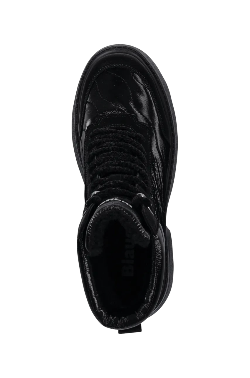 Blauer stivaletti Blanca in nylon ed ecopelle nero F5BLANCA03-NYP BLK BLAUER