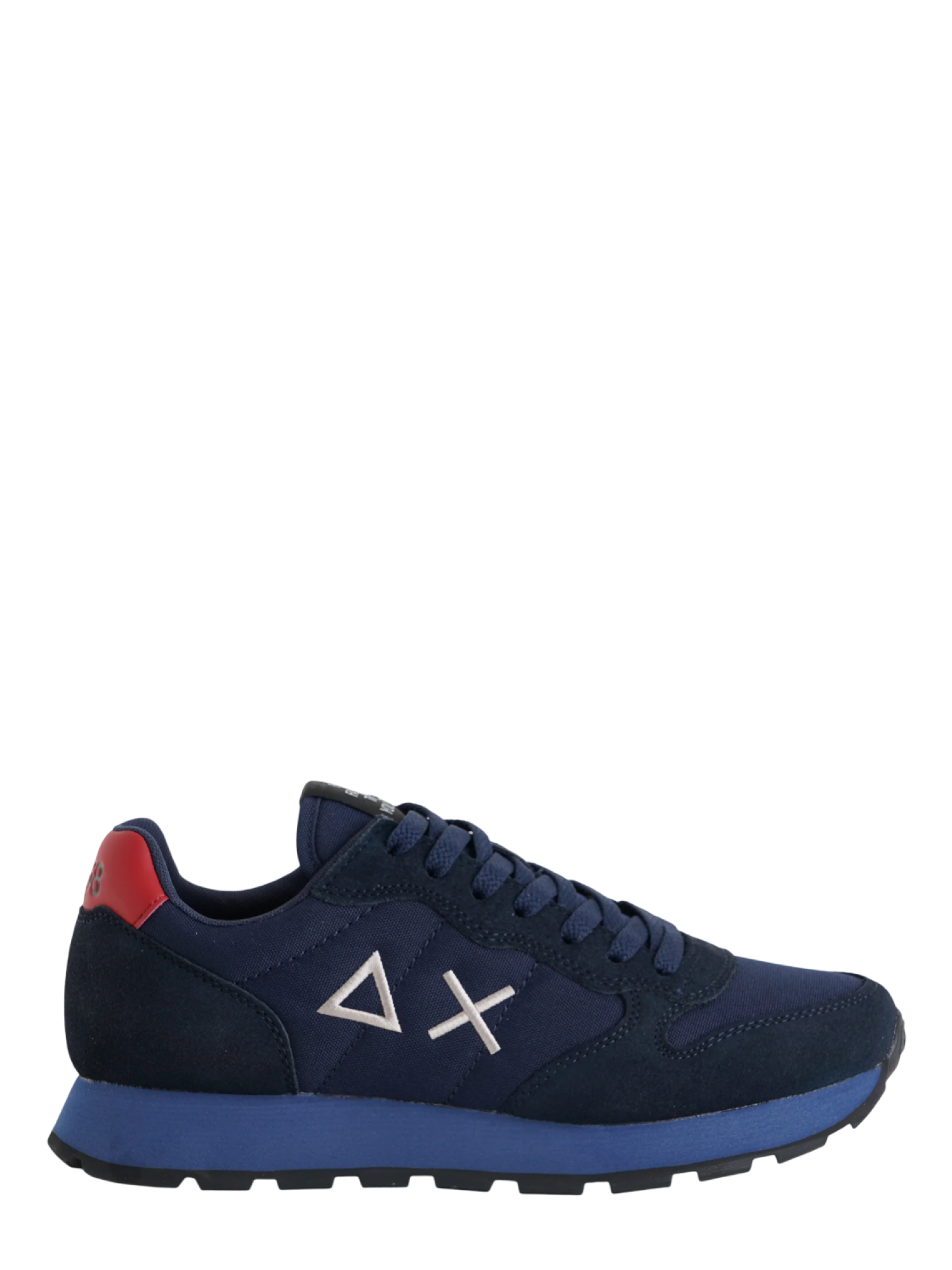 Sun68 sneakers uomo Tom Solid blu Z45101 NAVY BLUE-BORDEAUX SUN68