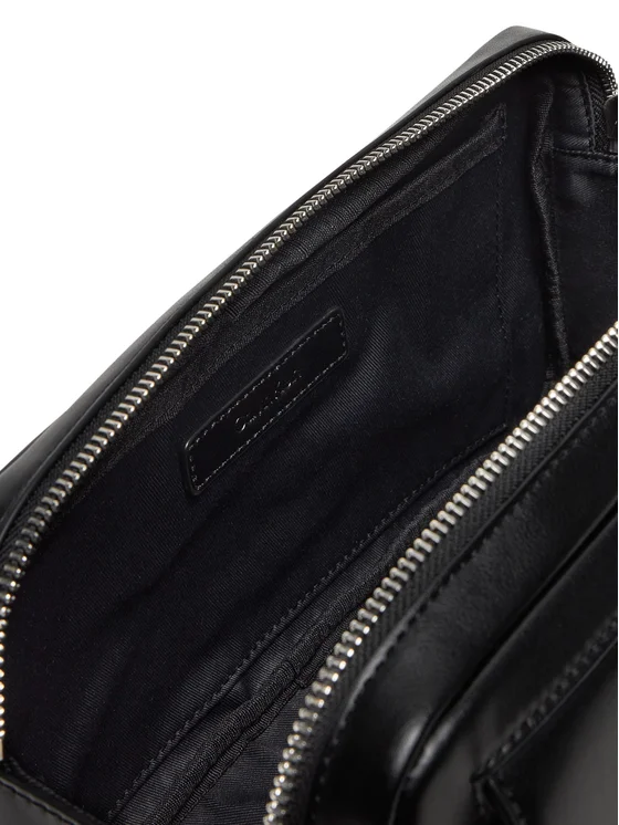 Calvin Klein pochette in ecopelle con zip nero K50K513039 BEH Calvin Klein Accessori