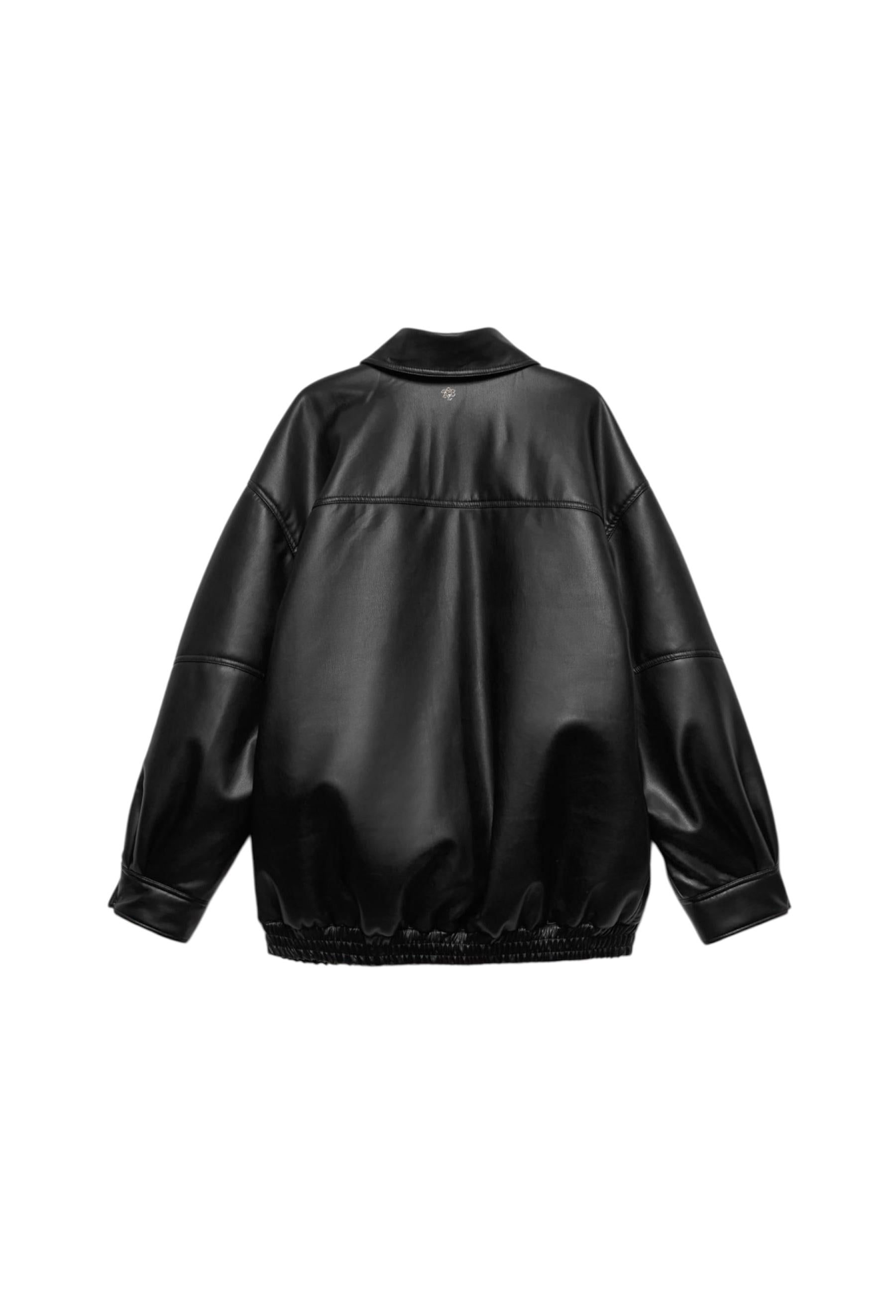 Aniye By giubbino imbottito Carly in ecopelle nero 181254 00336 ANIYE BY