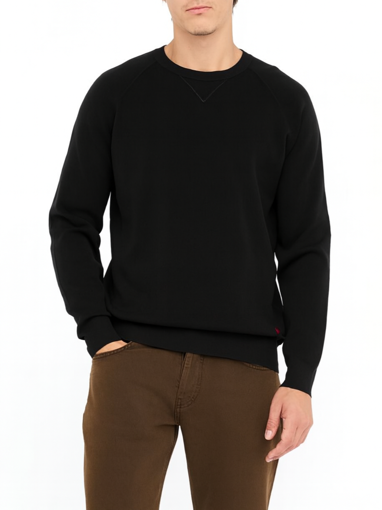 Liu Jo maglia uomo girocollo nero QF5225MA24P 22222 LIU JO