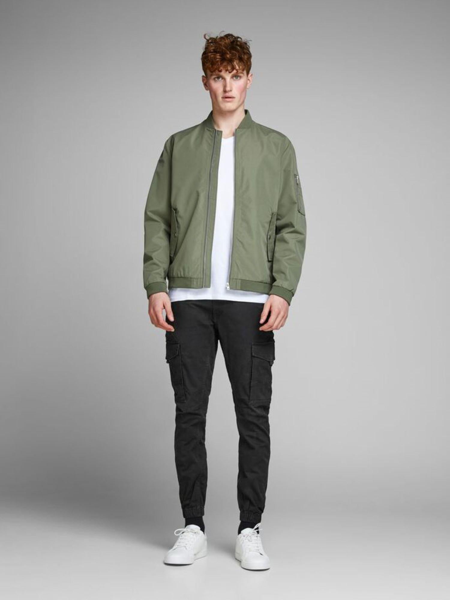 JACK&JONES Pantalone Uomo NERO 12139912 BLACK JACK&JONES