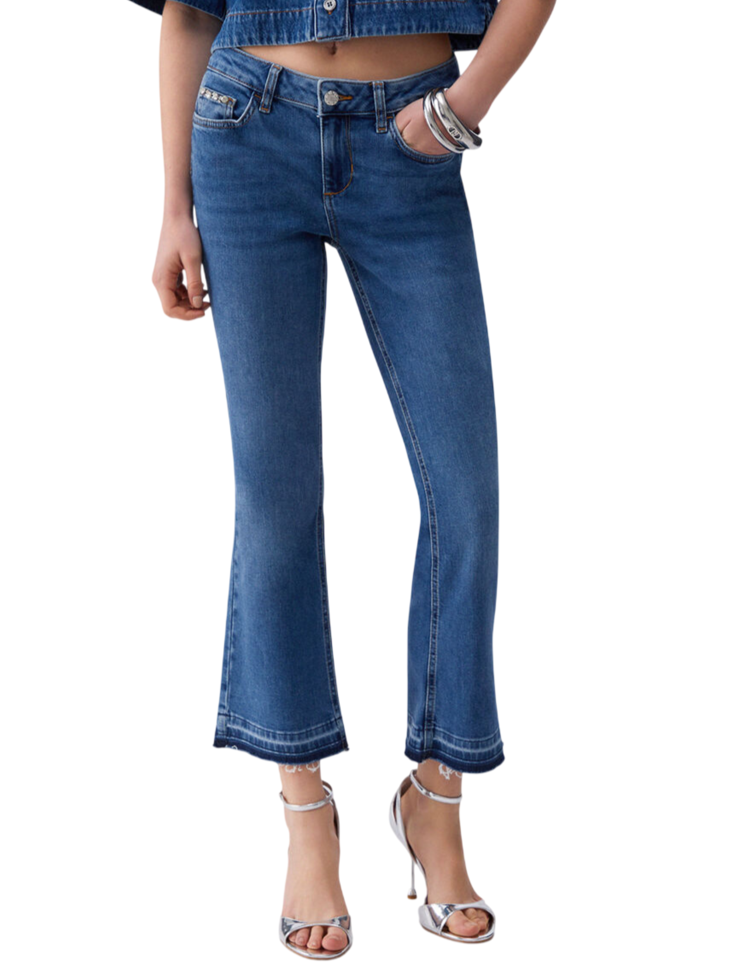 Liu Jo jeans flare Fly lavaggio blu UA6022D0310 78800 LIU JO