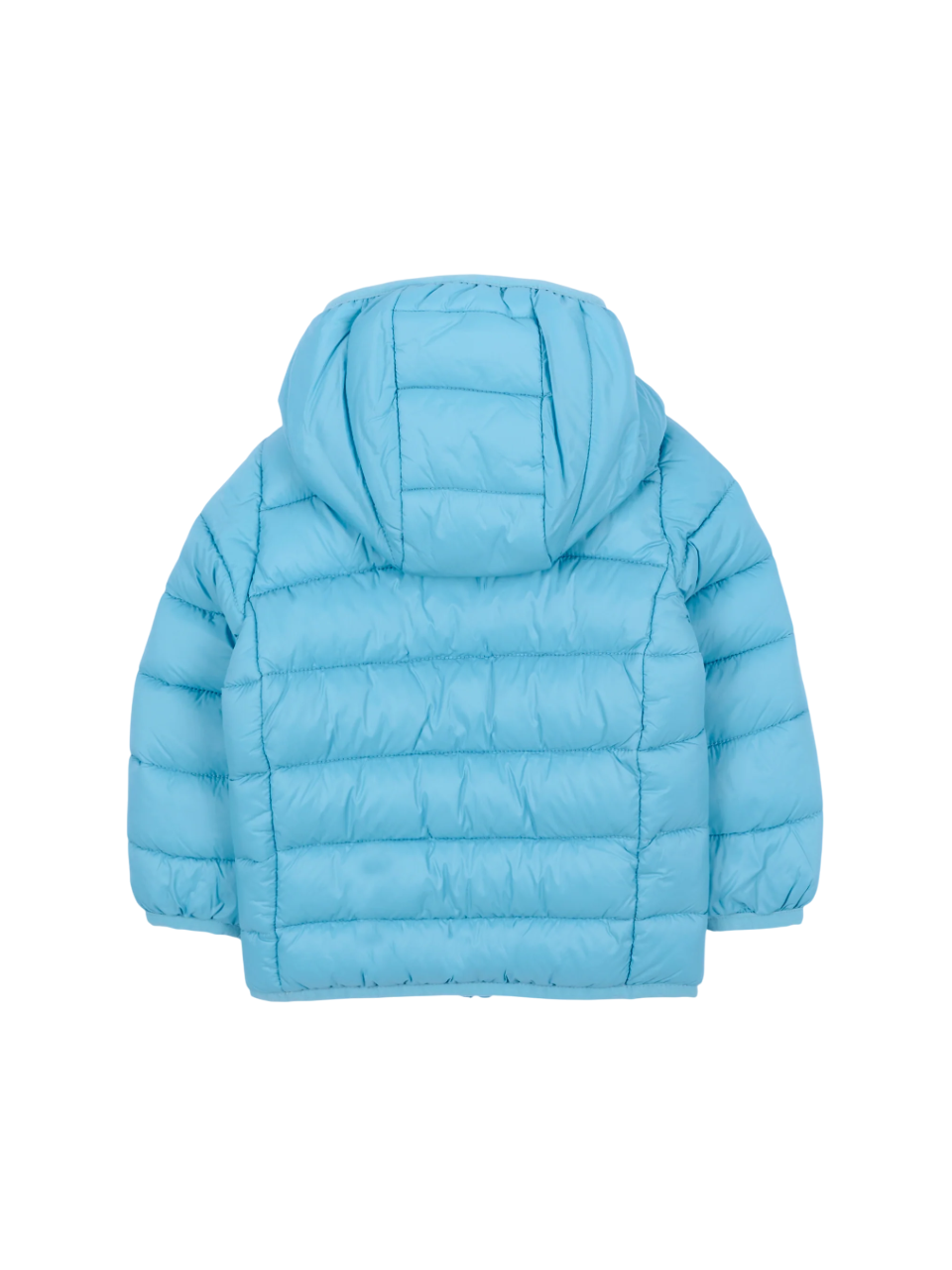 Save the Duck piumino neonata con cappuccio celeste I30003X-GIGA21 90068 SAVE THE DUCK