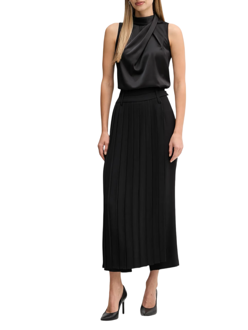 Sandro Ferrone pantaloni plissè donna nero S32YBFMOLTO NERO Sandro FERRONE