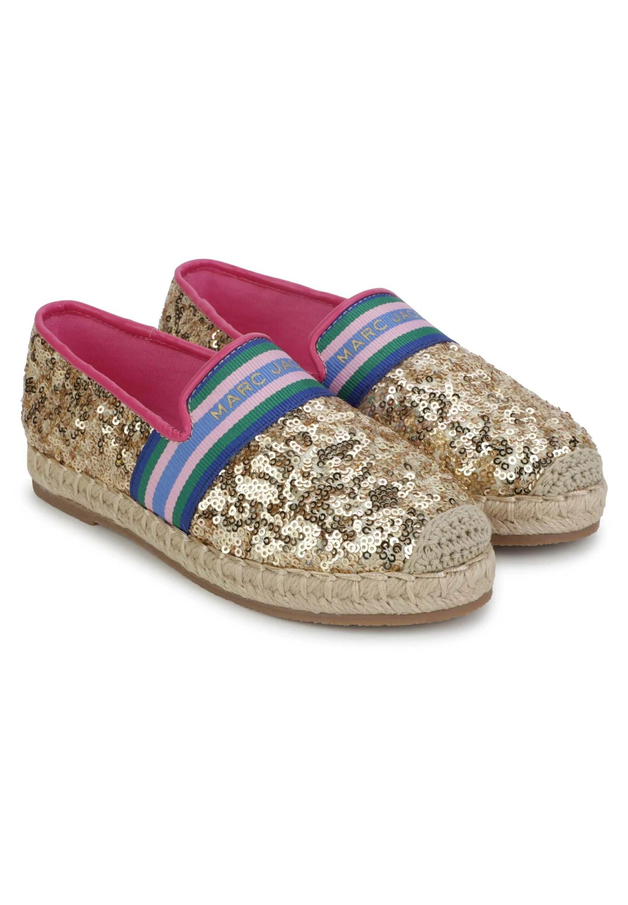 Marc JACOBS Espadrillas Bambina MARRONE W19129 32C Marc JACOBS
