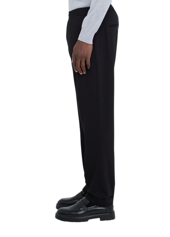 Liu Jo pantaloni joggers uomo con coulisse nero QXX081J4776 22222 LIU JO