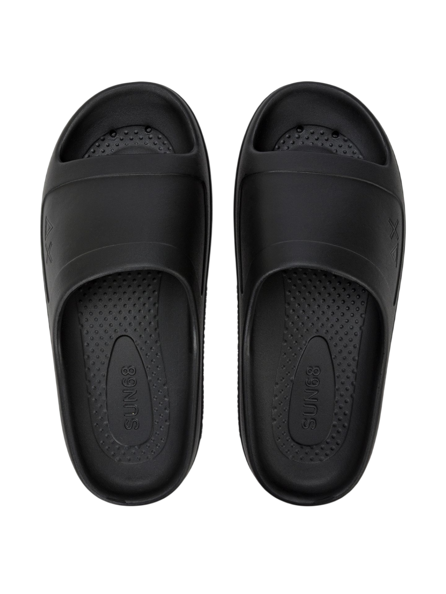 Sun68 ciabatte Slippers uomo in gomma nero X36112 NERO SUN68