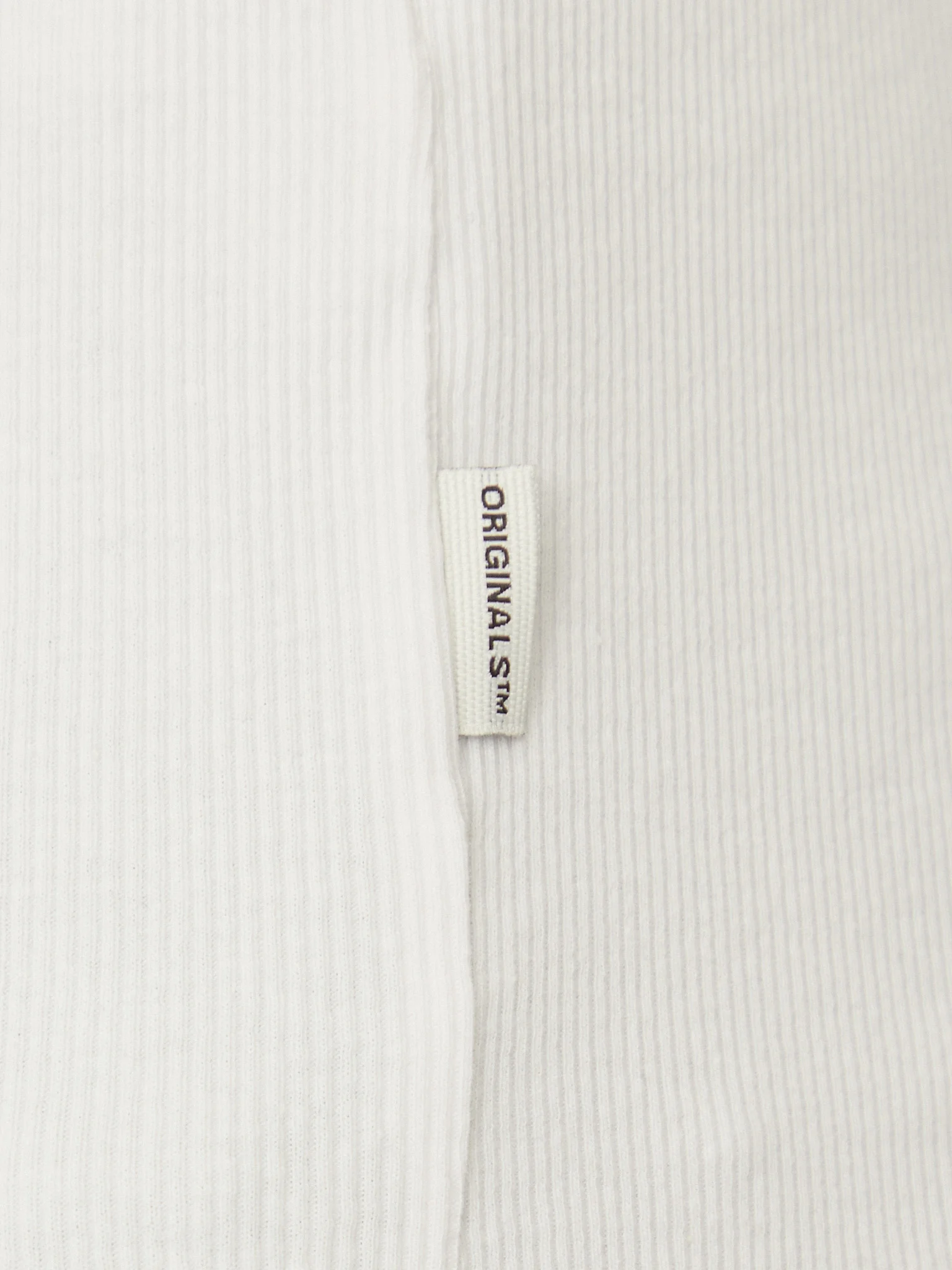 Jack&Jones canotta in cotone a costine bianco 12273156 BRIGHT WHITE JACK&JONES