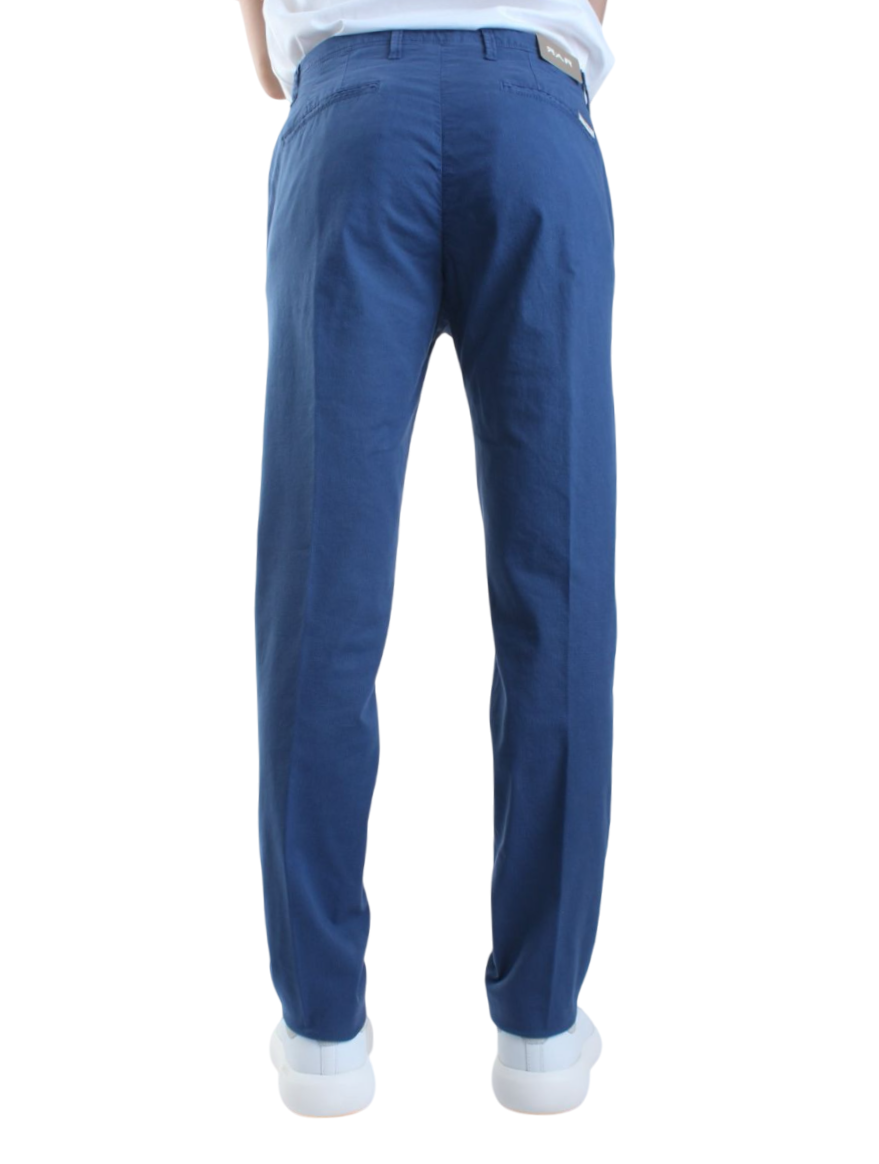 Rar pantaloni chino Cuba in cotone blu royal CUBA-225017 ROYAL RAR