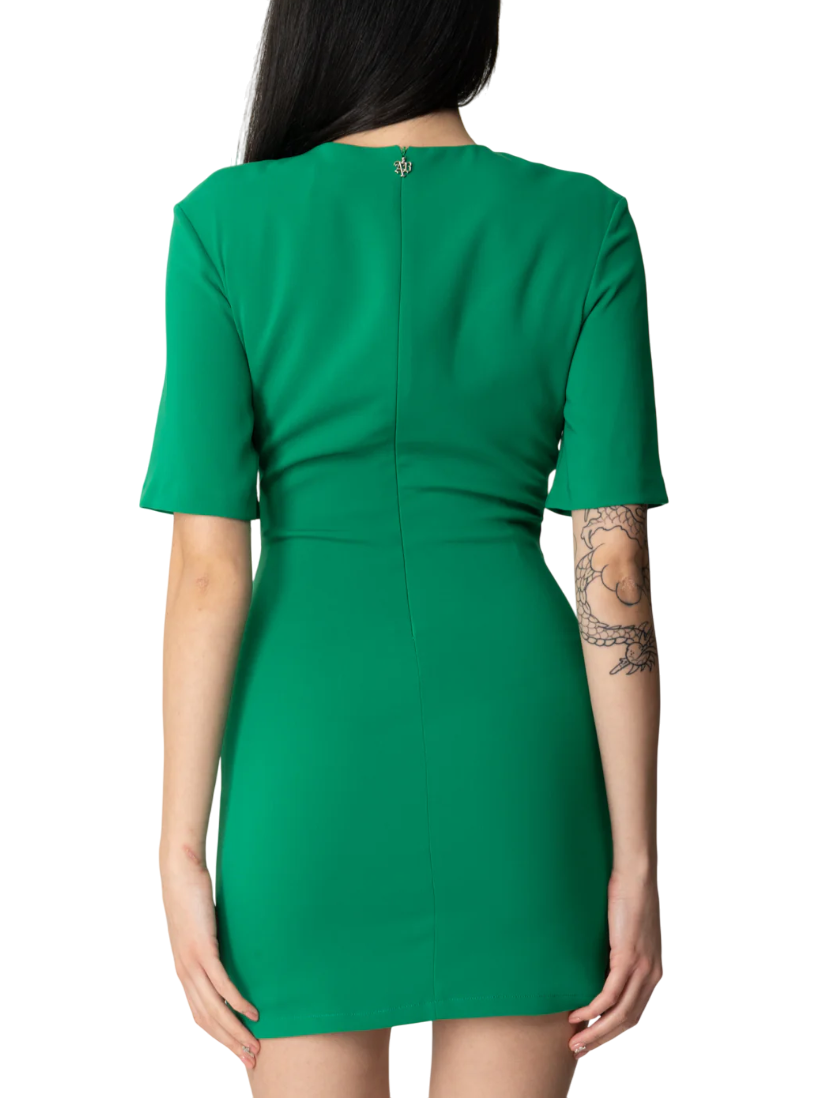 Aniye By abito corto Bella manica corta verde 185552 01222 ANIYE BY