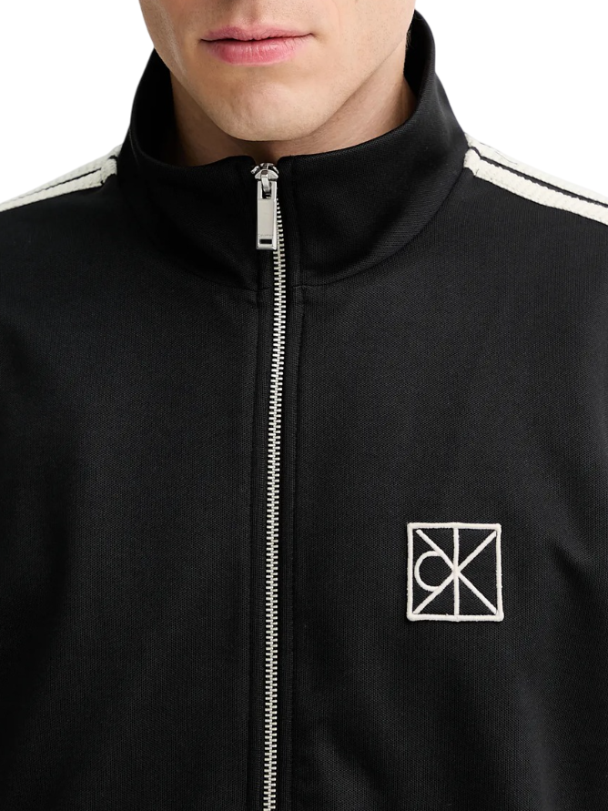 Calvin Klein giacca sportiva uomo con zip nero LV04LD220G UB1 Calvin Klein