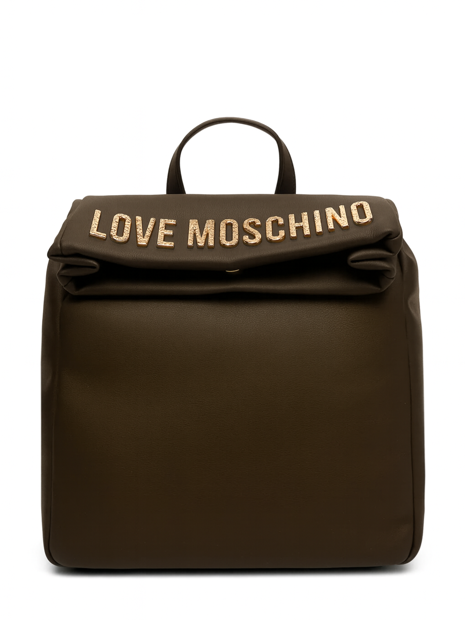 Love Moschino zaino donna in ecopelle con logo marrone JC4306PP0N-KD0 31A MOSCHINO LOVE