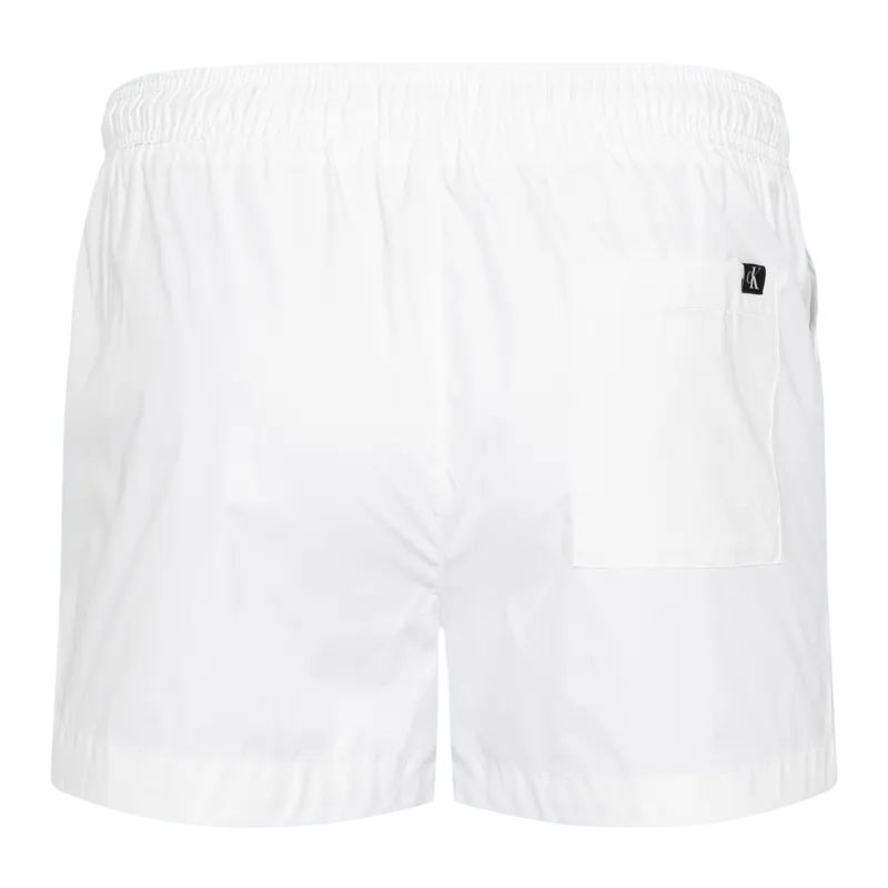 Calvin Klein boxer mare con logo monogram bianco KM0KM01015 YCD Calvin Klein Beachwear