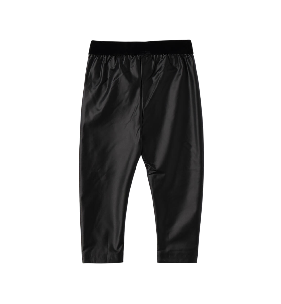 iDo leggings bambina in ecopelle nero 4F328 0658 iDO