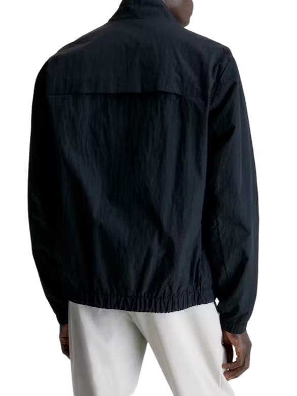 Calvin Klein giubbino leggero in nylon increspato nero K10K111441 BEH Calvin Klein