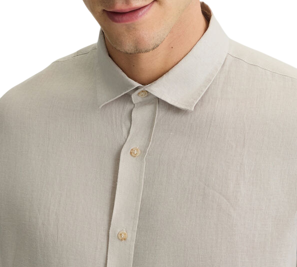 Liu Jo camicia maniche lunghe in lino tortora QA5097T4359 44500 LIU JO