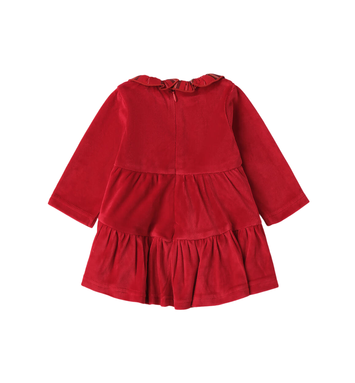iDo abito natalizio neonata in velluto rosso 4F104 2253 iDO