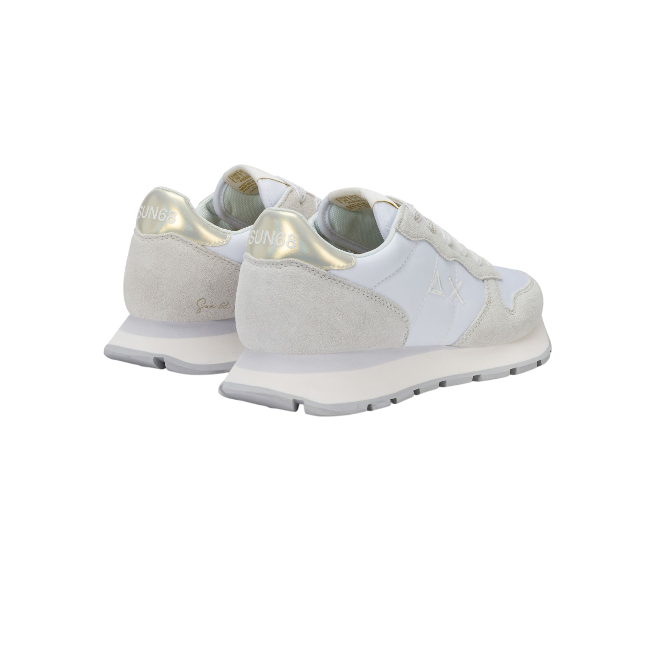 Sun68 sneakers donna Ally Gold Silver bianco Z36202 BIANCO SUN68