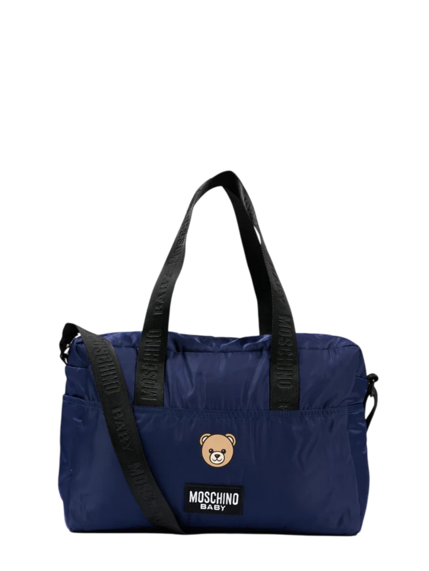 Moschino borsa cambio unisex neonato blu MUX05W-L3A89 40016 MOSCHINO