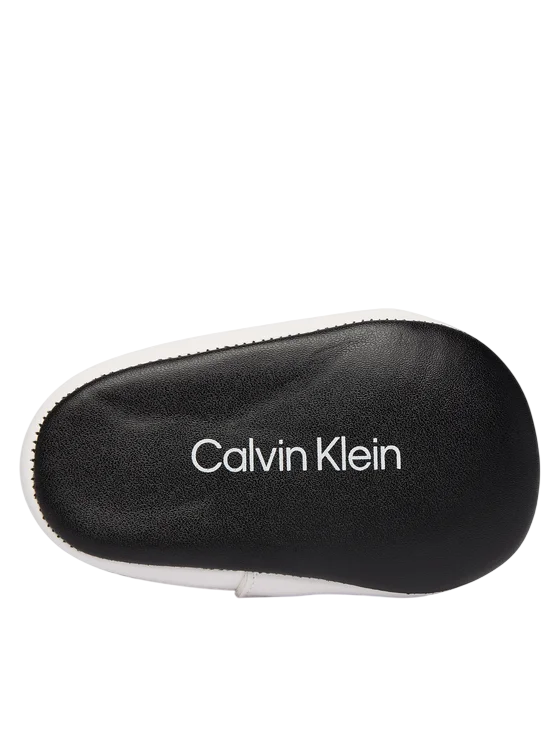 Calvin Klein scarpette neonato con velcro bianco V0B9-83273-1582 X002 Calvin Klein Footwear