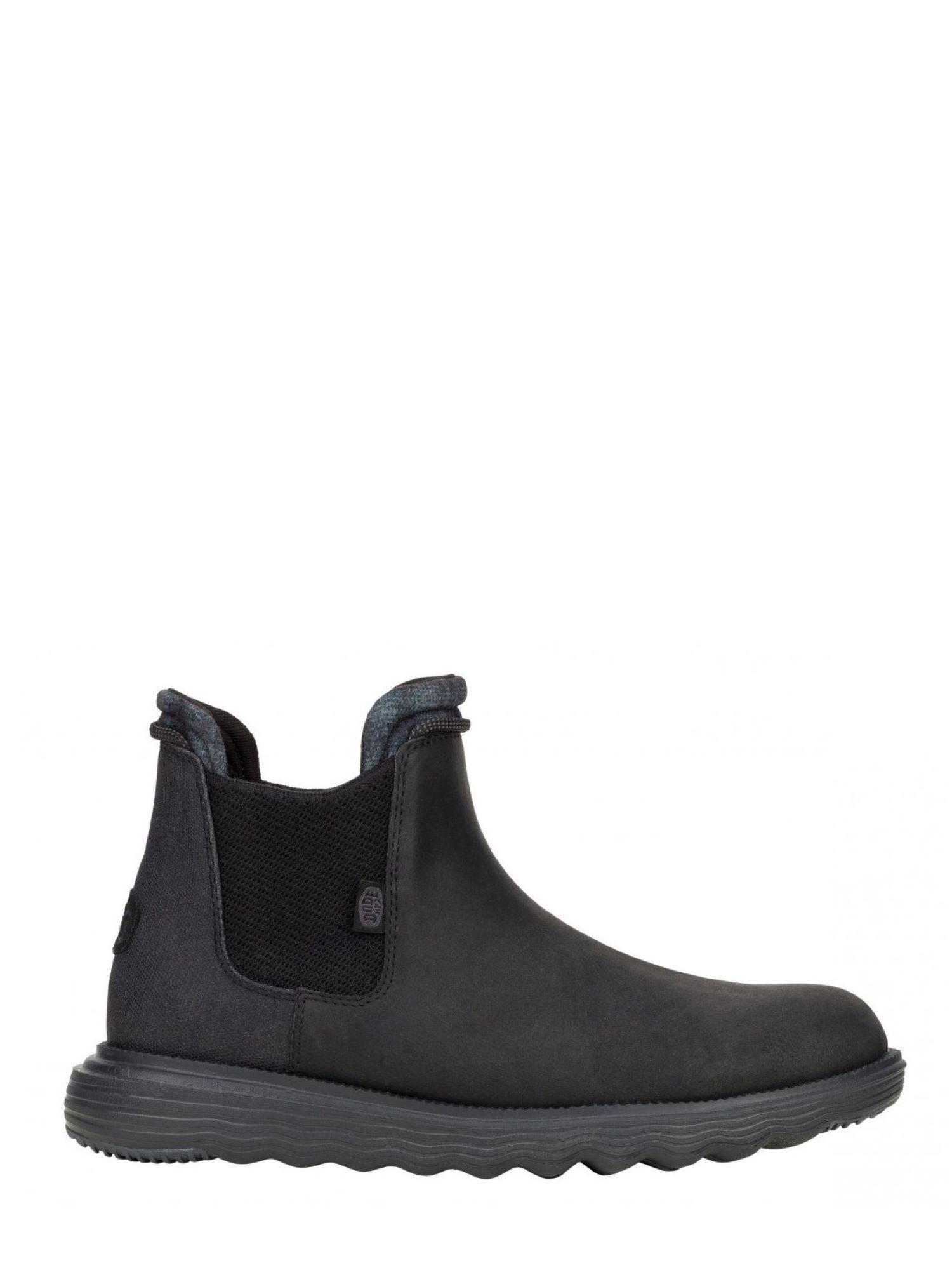 Hey Dude stivaletti Branson Classic in ecopelle idrorepellente nero 42065 060 HEY DUDE