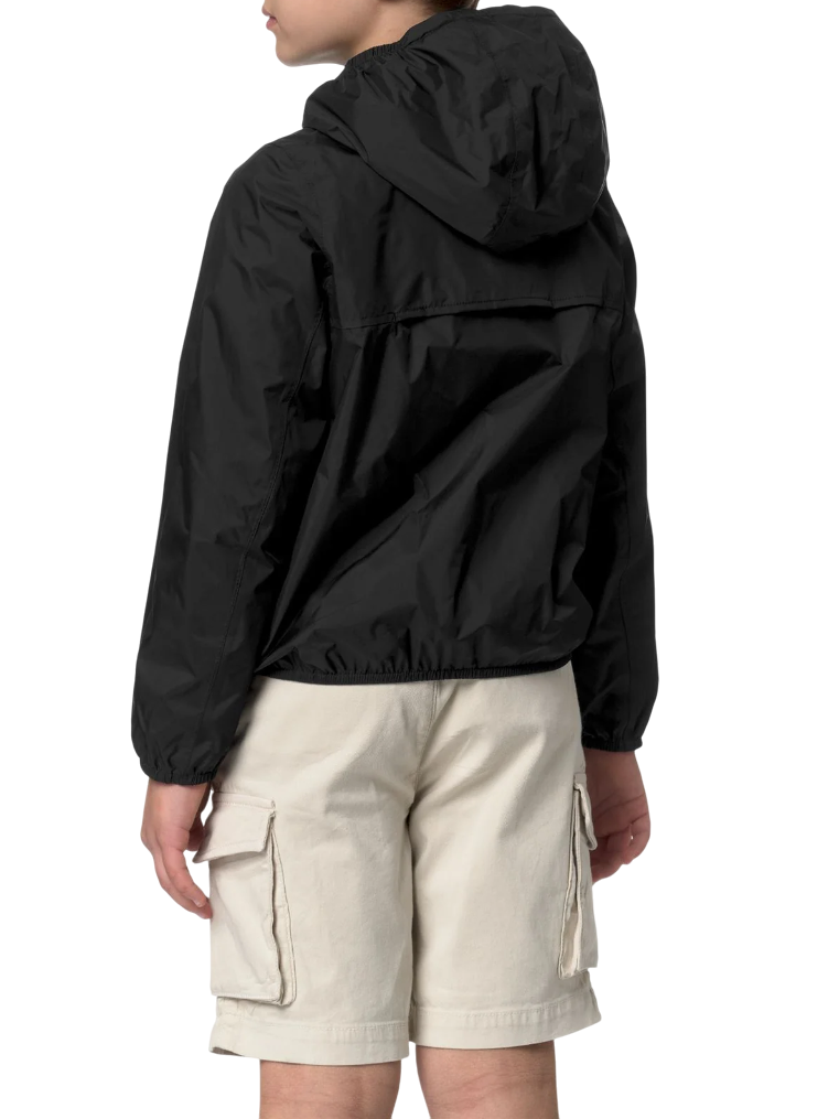 K-Way giubbino antivento leggero Jake reversibile nero verde K61314W B0R K-WAY