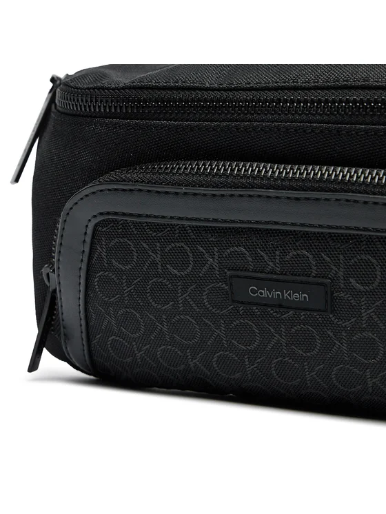 Calvin Klein Jeans marsupio con tasca esterna nero K50K512106 0GK Calvin Klein Accessori